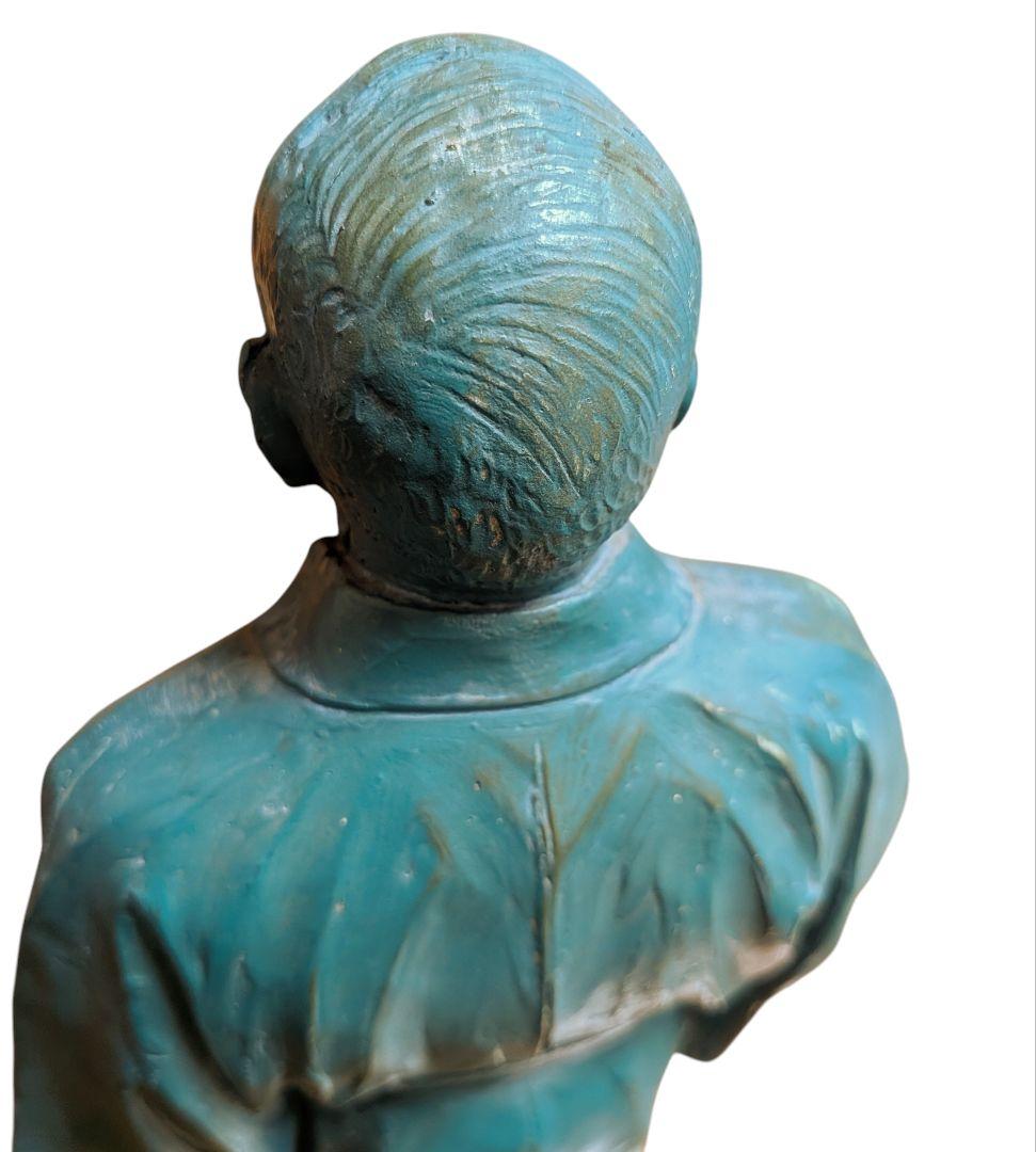 吉田茂 顕彰立像 37cm 記念品 作家名入り