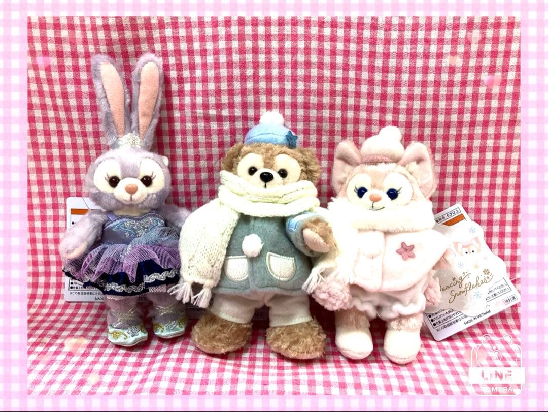 ♡ダンシングスノーフレークス♡ダッフィー♡ステラルー♡リーナベル♡タグ値札付き♡