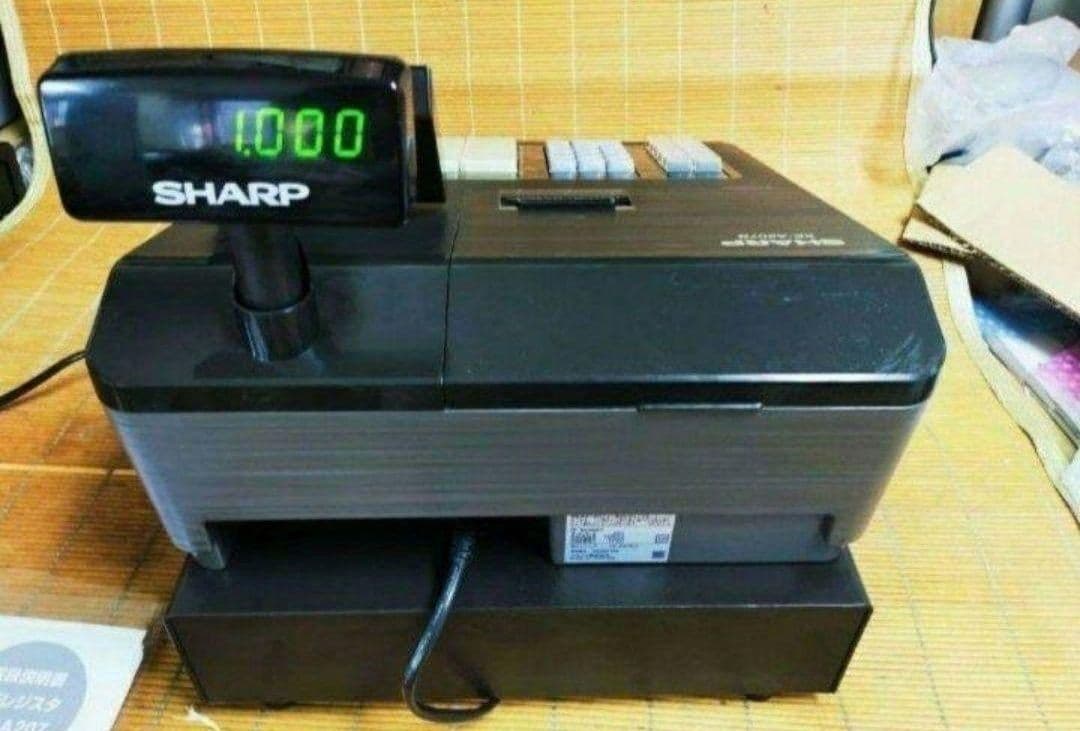 シャープレジスター　XE-A207　PC連携売上管理設定無料　702207