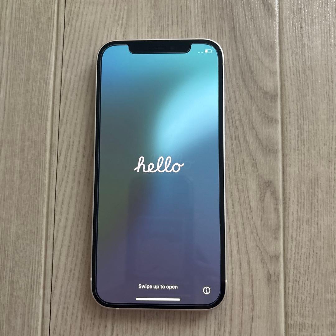 (美品)Apple iPhone 12 ホワイト 128GB
