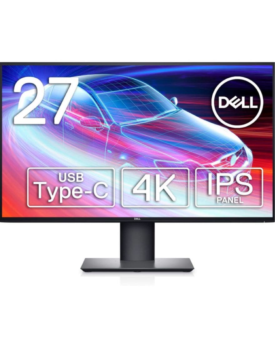 Dell U2720QM 27インチ 4K モニター USB-C対応