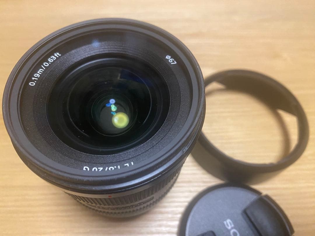 SONY FE20mm F1.8G 【美品レンズ】