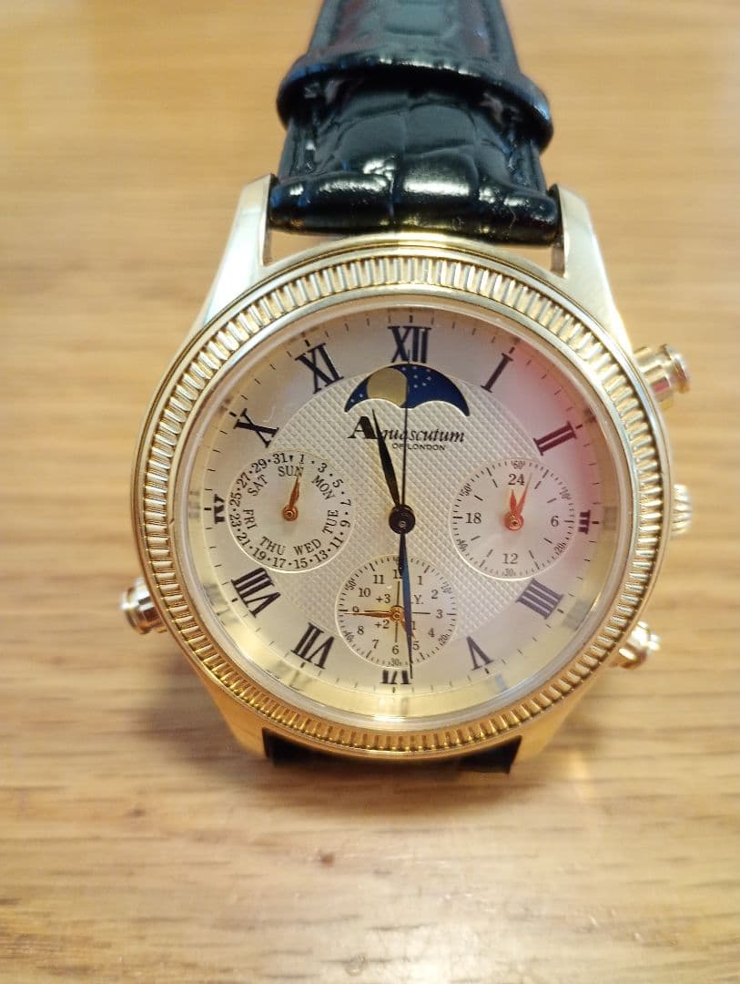 アクアスキュータム　150周年　グランドコンプリケーション　ジャンク　部品取り