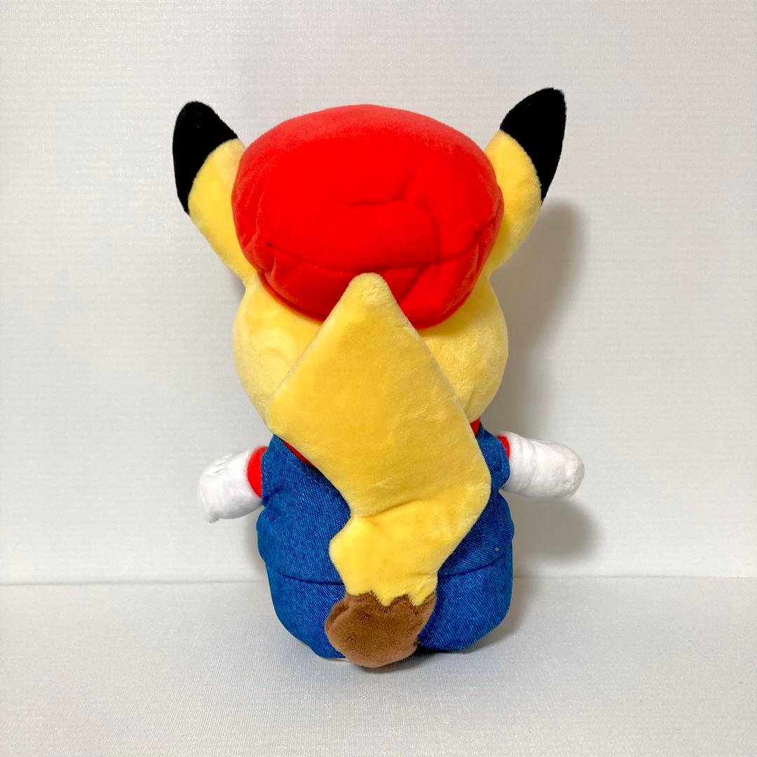 【タグ付き】ぬいぐるみ マリオピカチュウ