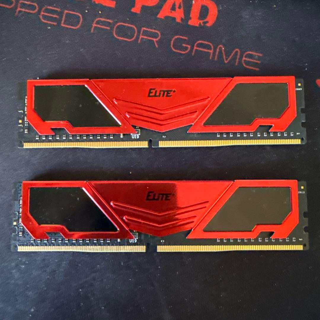 Elite 8GB DDR4 2666MHz メモリ　16GB