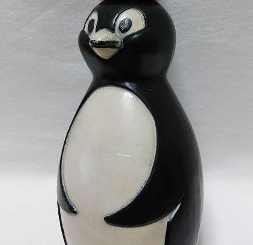 ペンギン 化粧品アンティーク人形❤︎1954ANDREW JERGENSペンギン