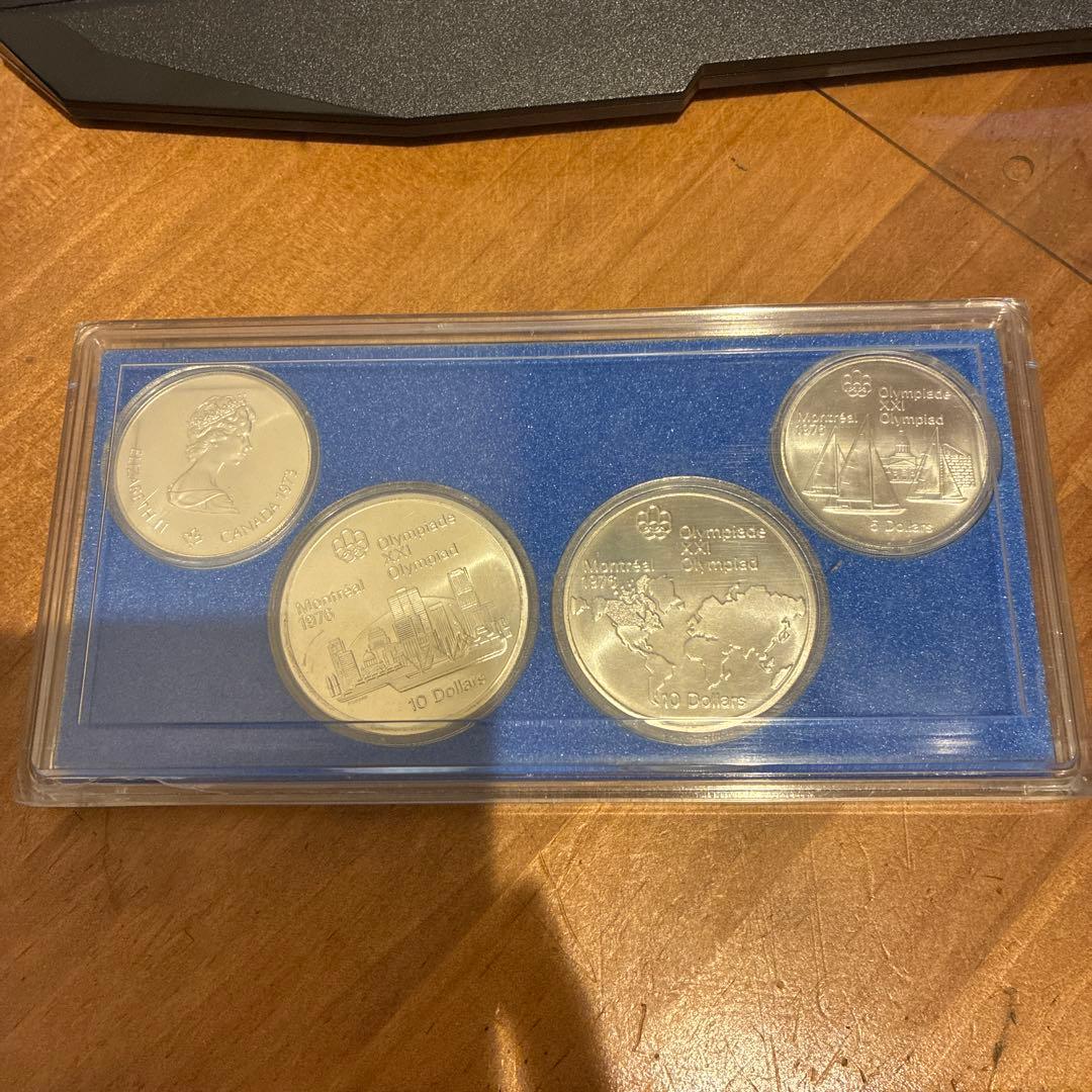 あ*3様 モントリオールオリンピック　記念銀貨