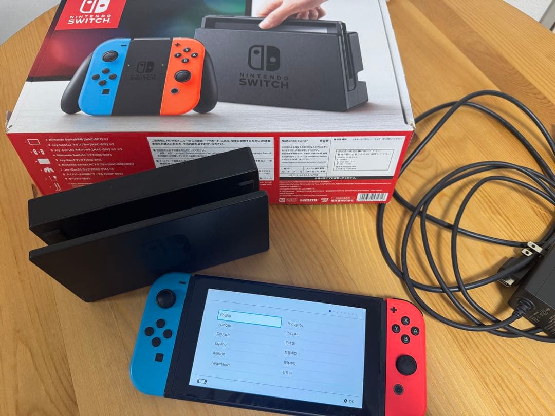 Switch本体 箱あり