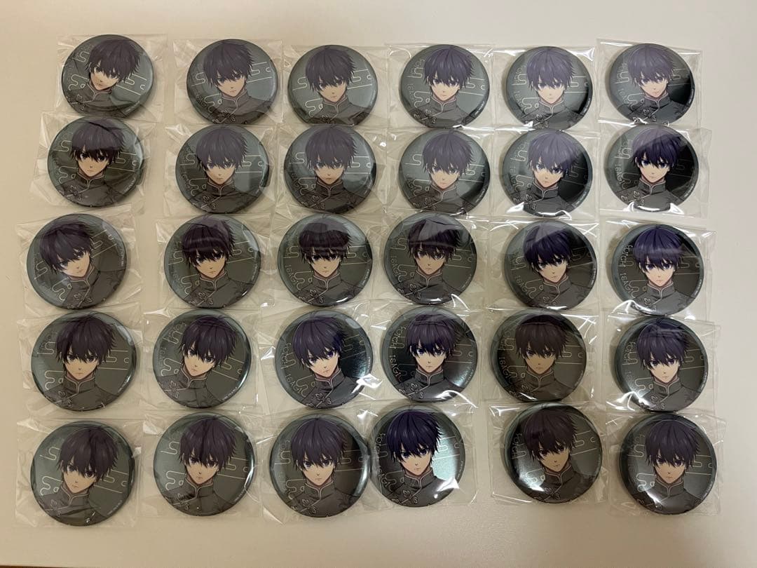 ブルーロック　潔世一　チャイナカンフー　缶バッジ