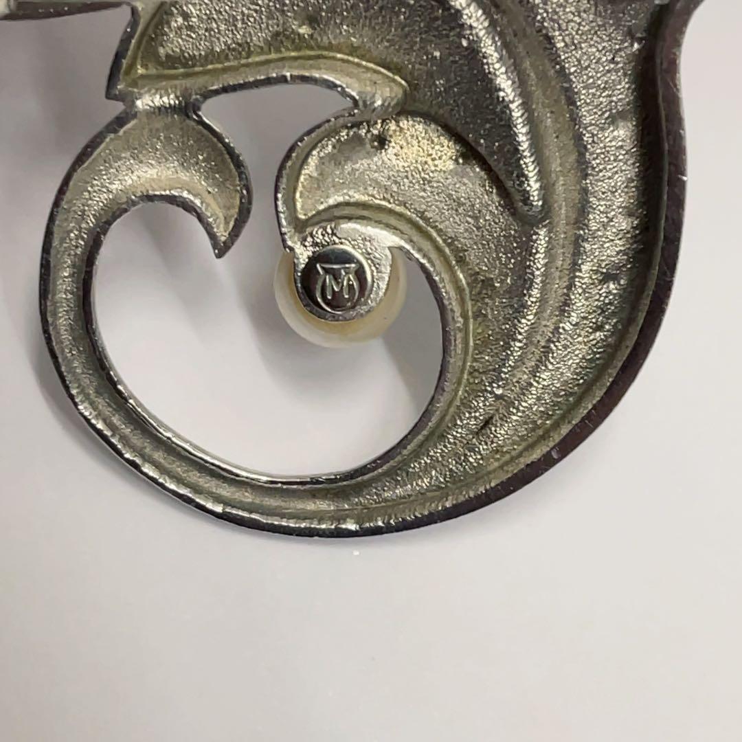 MIKIMOTO ミキモト パール 真珠 ブローチ 箱付き