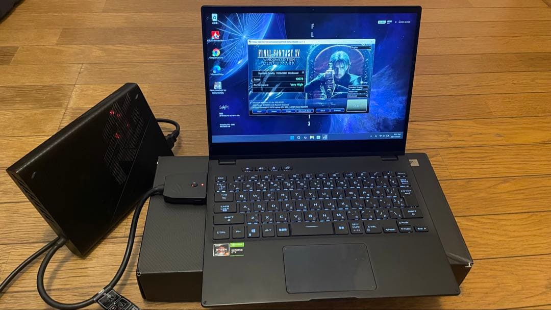 ROG XG MobileGC31 RTX3070グラフィックボード動作確認済み