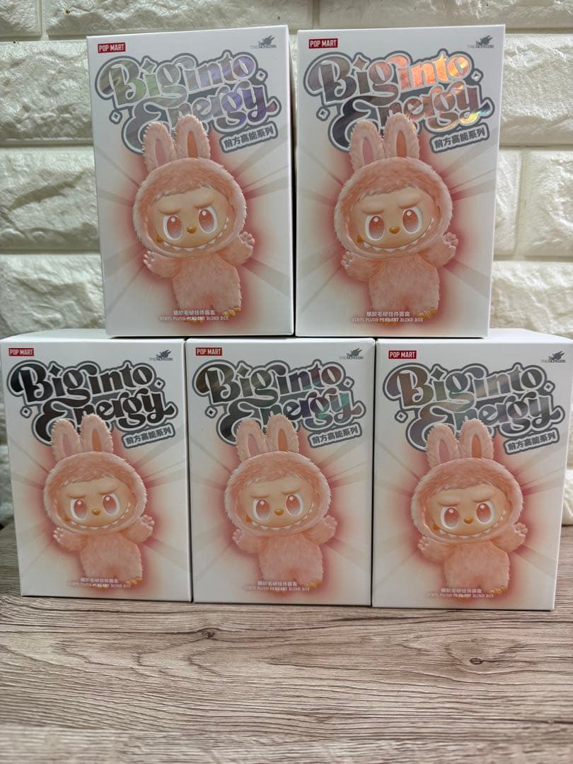 Labubu Energy ラブブ エナジー　5ピースセット