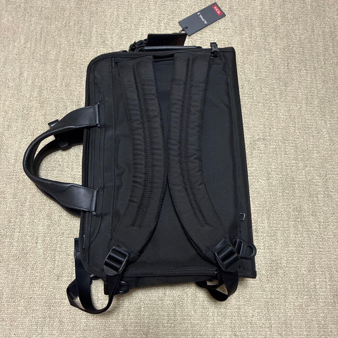 【美品】TUMI Alpha3 3way slim ビジネスバッグ ブラック