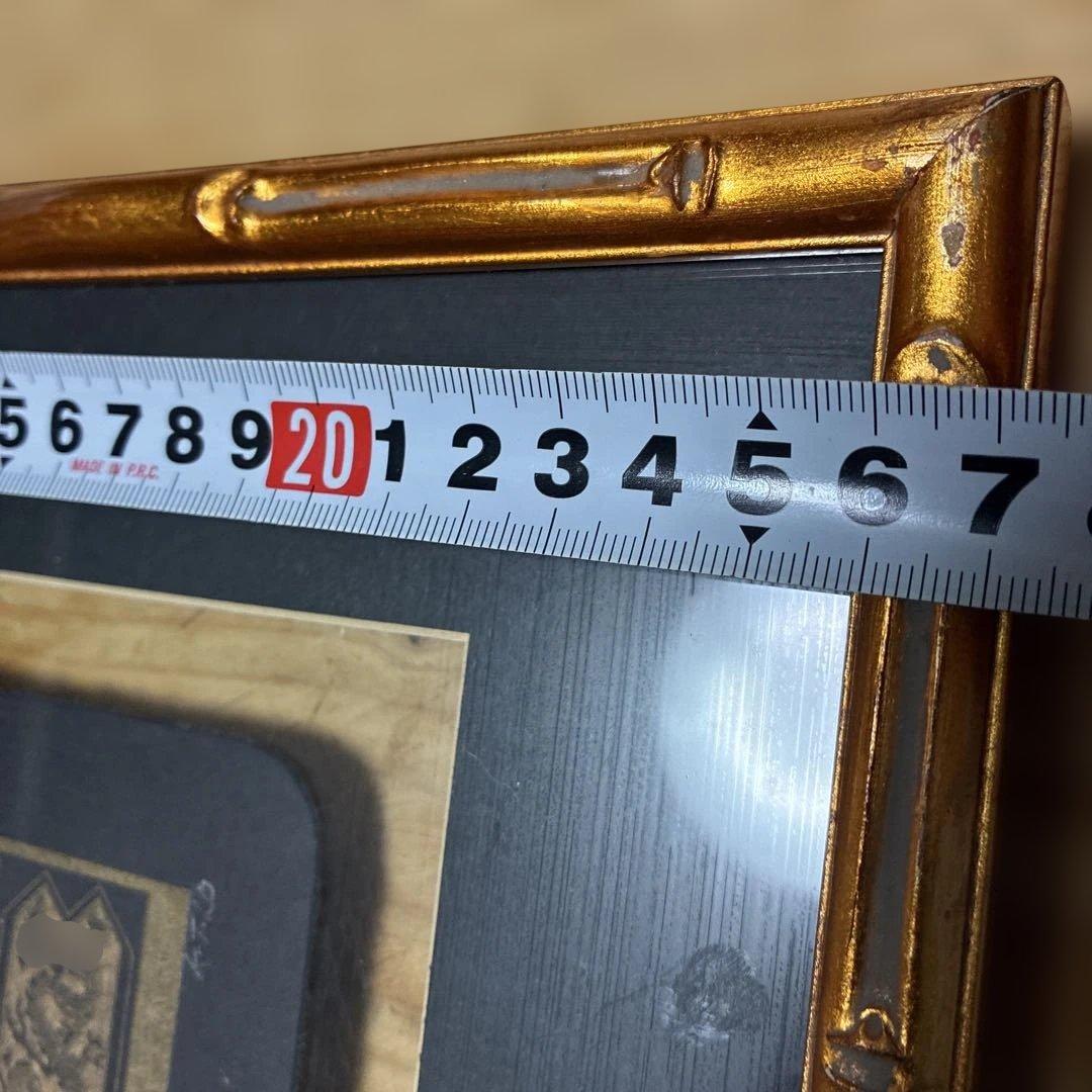 中国美術龍ドラゴンART 開運　ペーパーエッチングK.T.LO DRAGON 作