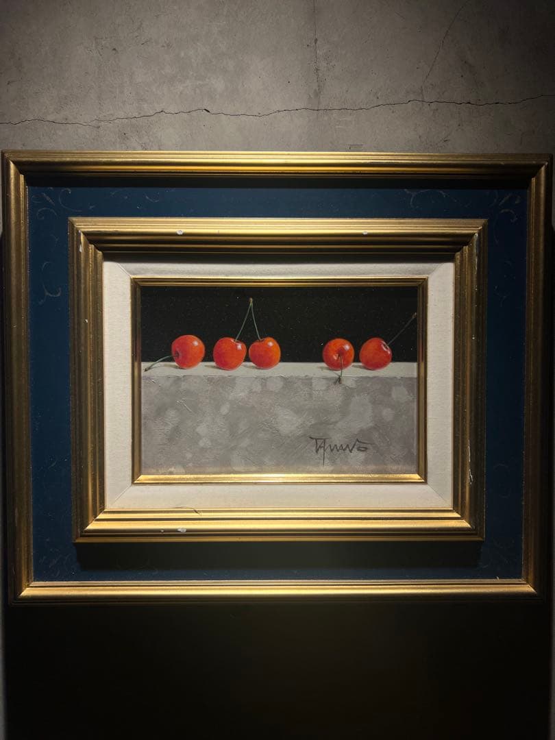 リアリズム　【静物画】　肉筆油彩画