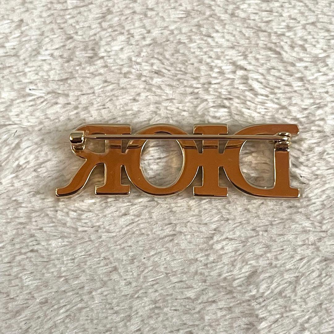 【TeTu 様】Dior ブローチ ラインストーン ゴールド金具