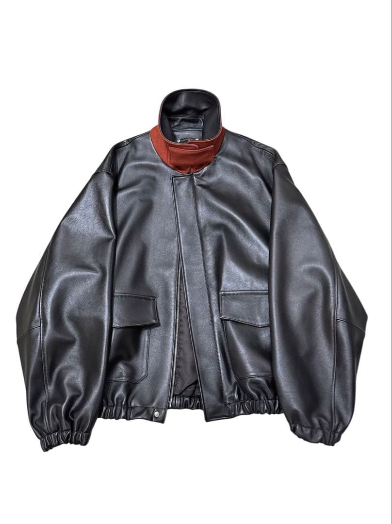 ジャケット・アウター ssstein EX SHEEP LEATHER FLIGHT JACKET