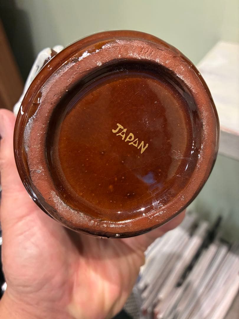 ビンテージ50s スカル　髑髏　骸骨　海賊　パイレーツ　デカンタ　Japan