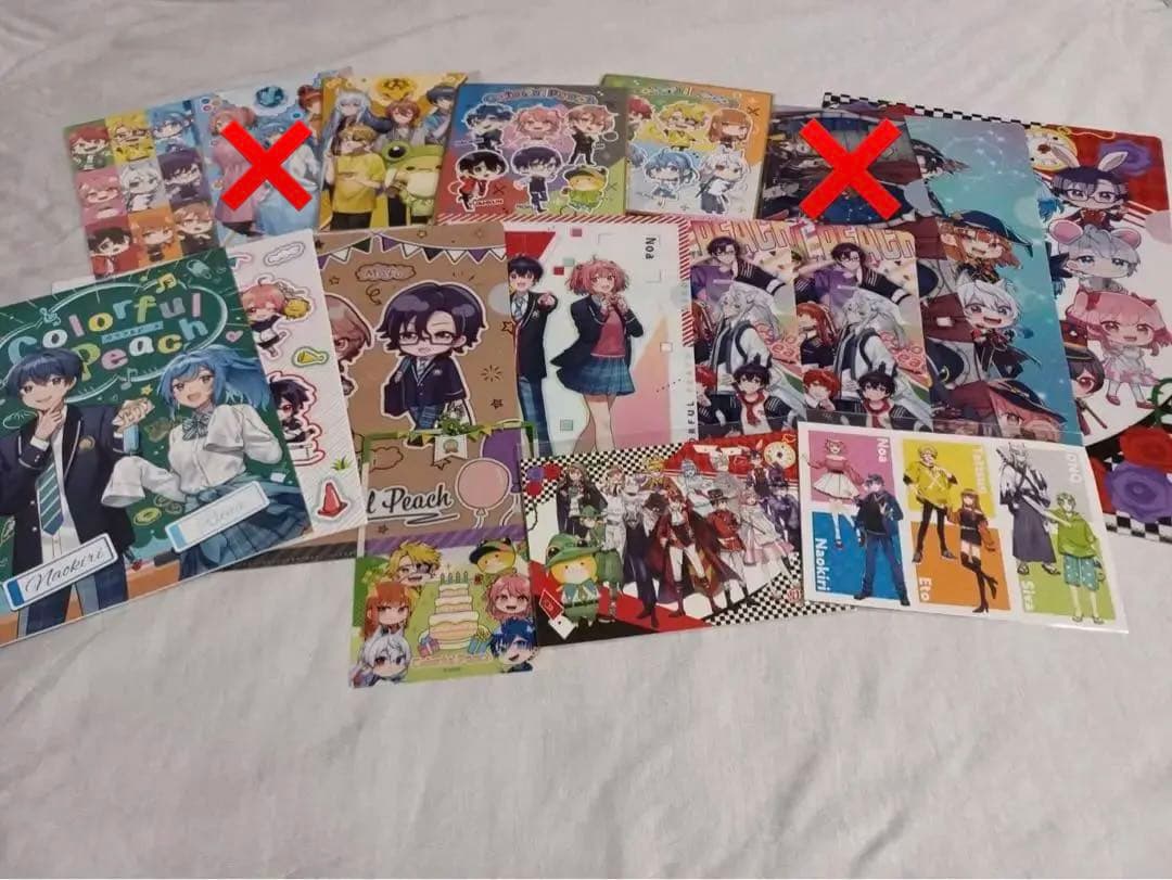 カラフルピーチセット