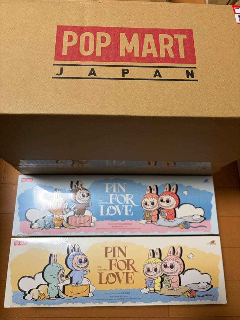 ラブブ イニシャル前半と後半PIN FOR LOVE アソートボックス