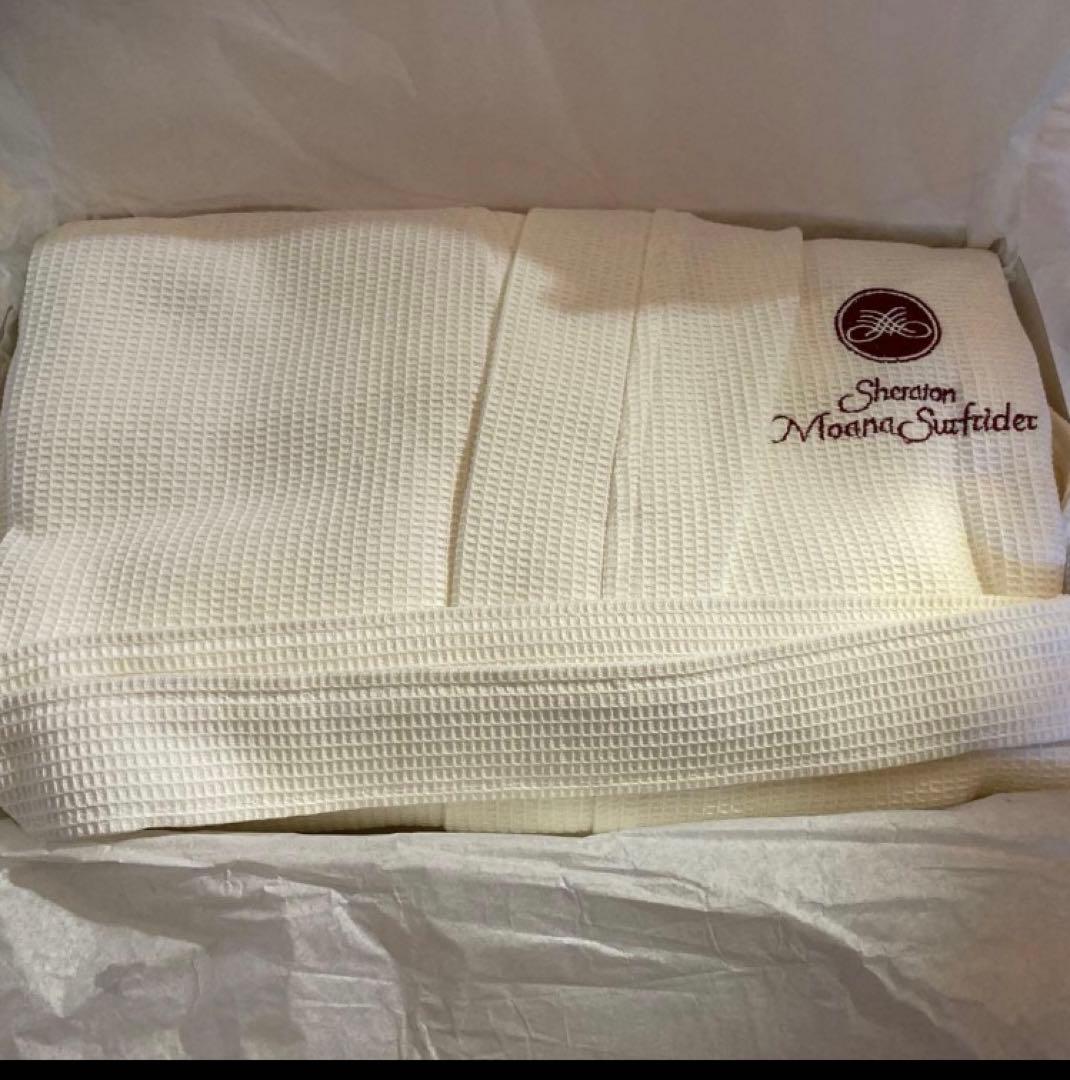 激レア‼︎シェラトンモアナサーフライダーホテル時代のコットンバスローブ