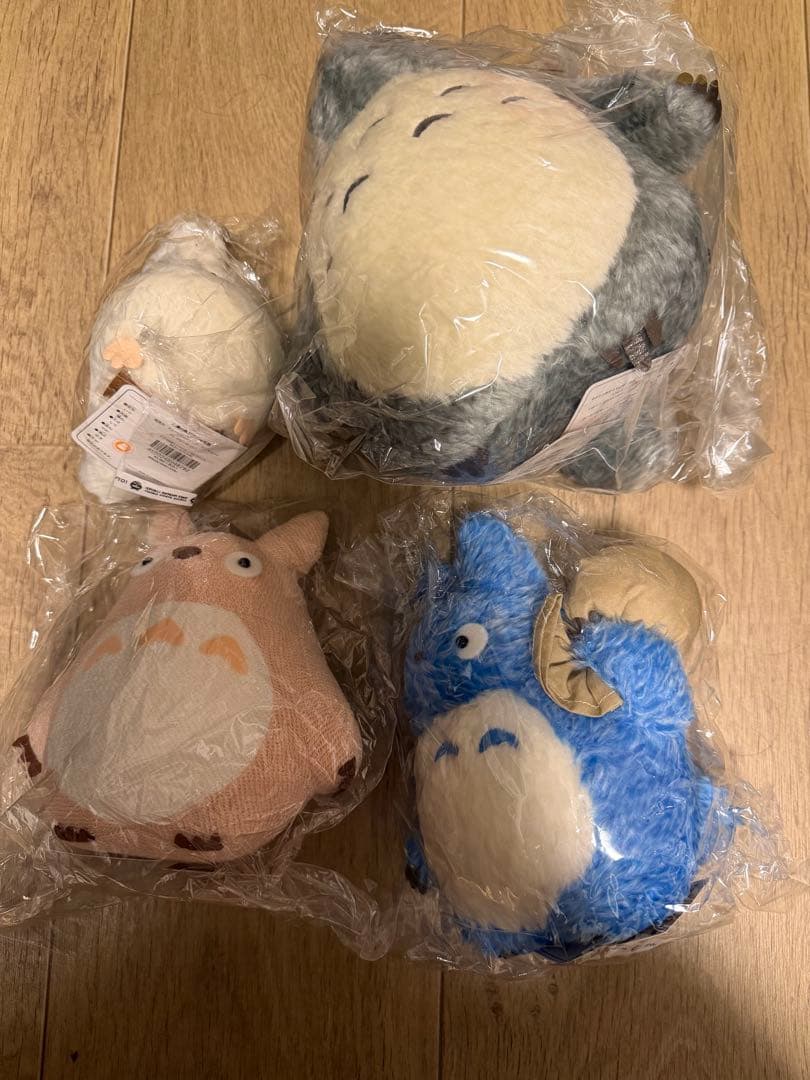 み*ぃ様 ⭐︎トトロ ぬいぐるみ 4体セット