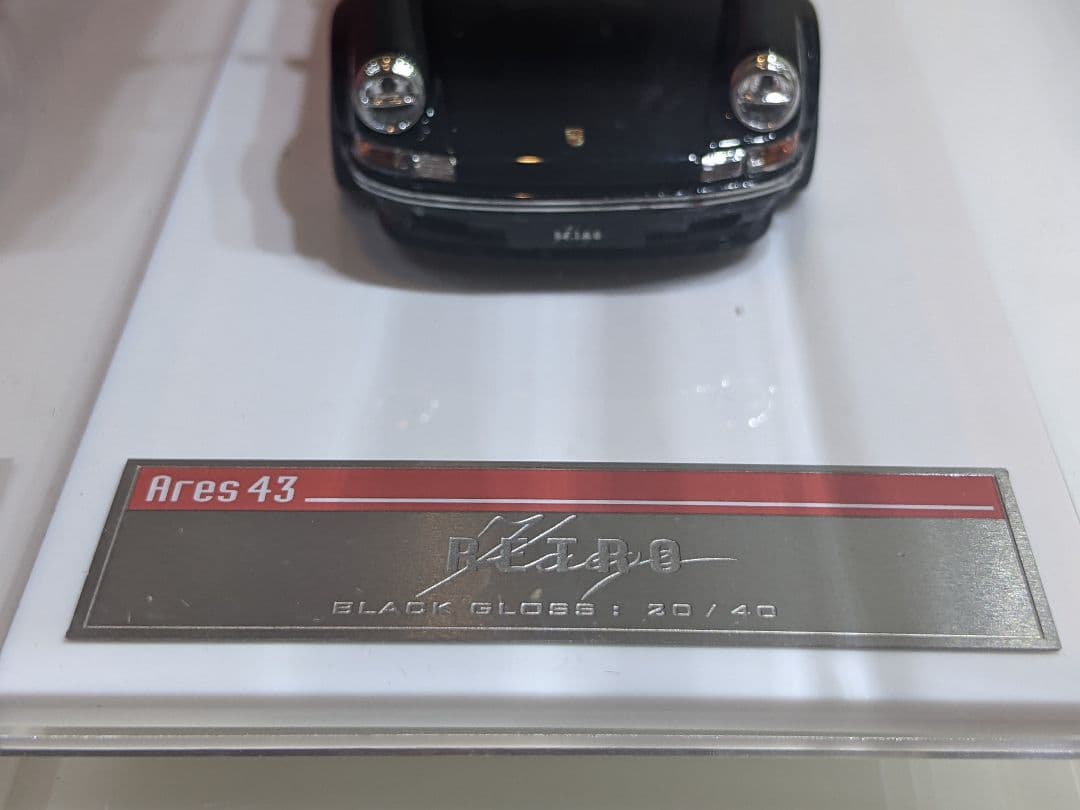 SCM 1/43 ポルシェ 911 964 Singer Black 限定40台