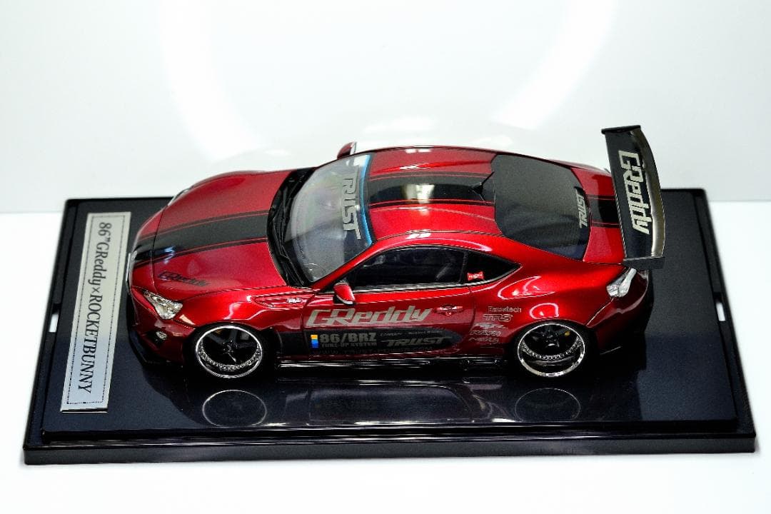 【アオシマ 1/24】TOYOTA86 ”GREDDY&ROCKETBUNNY