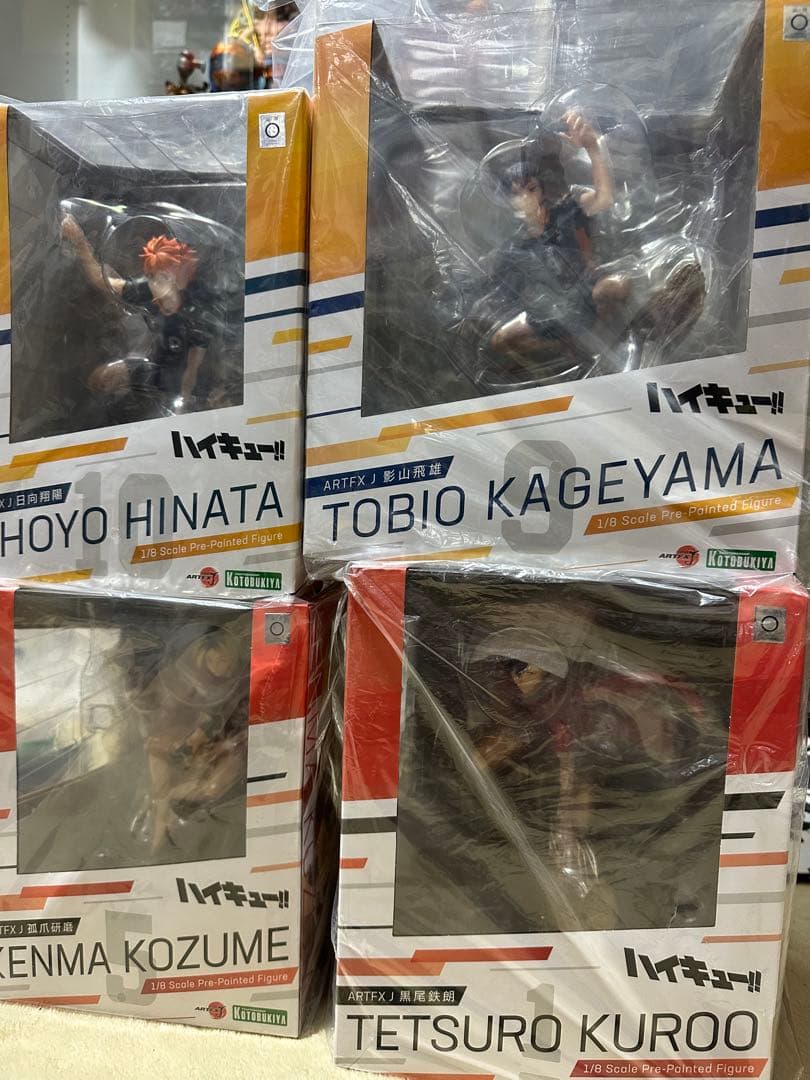 コトブキヤ　ハイキュー　フィギュア　4体セット