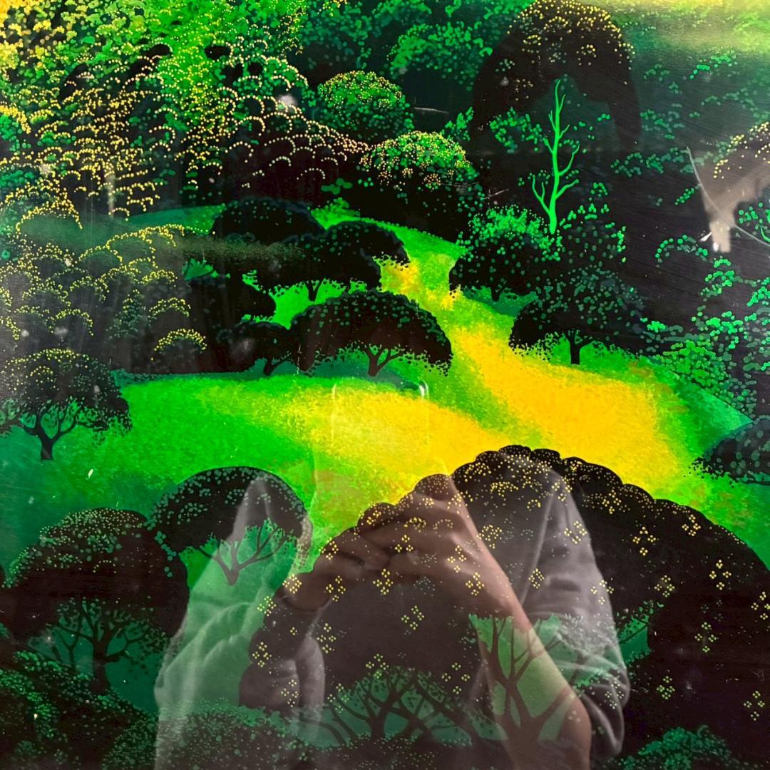 アイベン・アール「シンフォニック・ファンタジー」シルクスクリーン 大作 サイン入