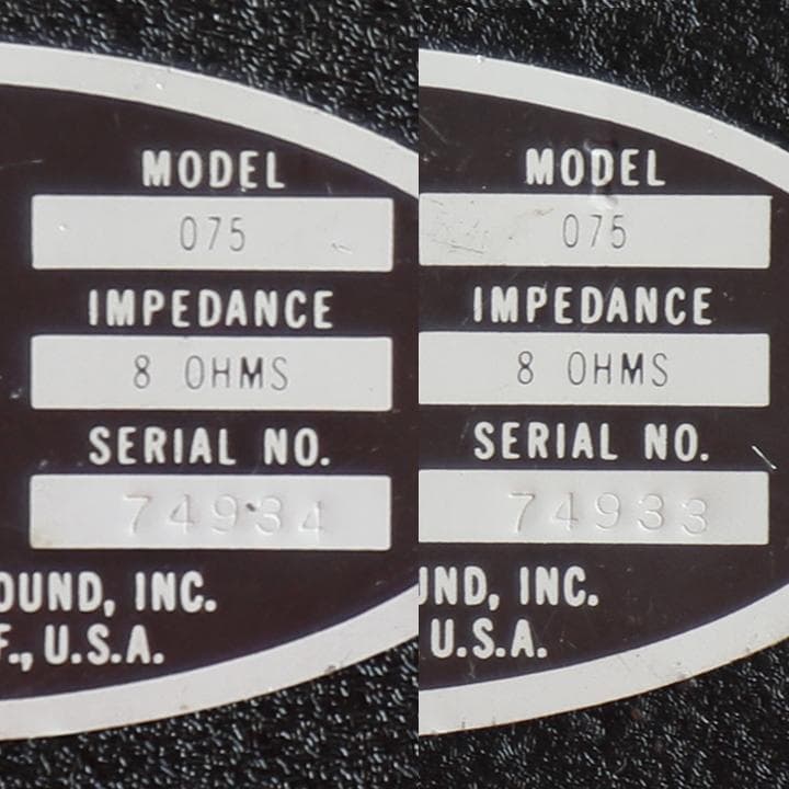 JBL C38 BARON スピーカー ペア (D130/075/N2400)