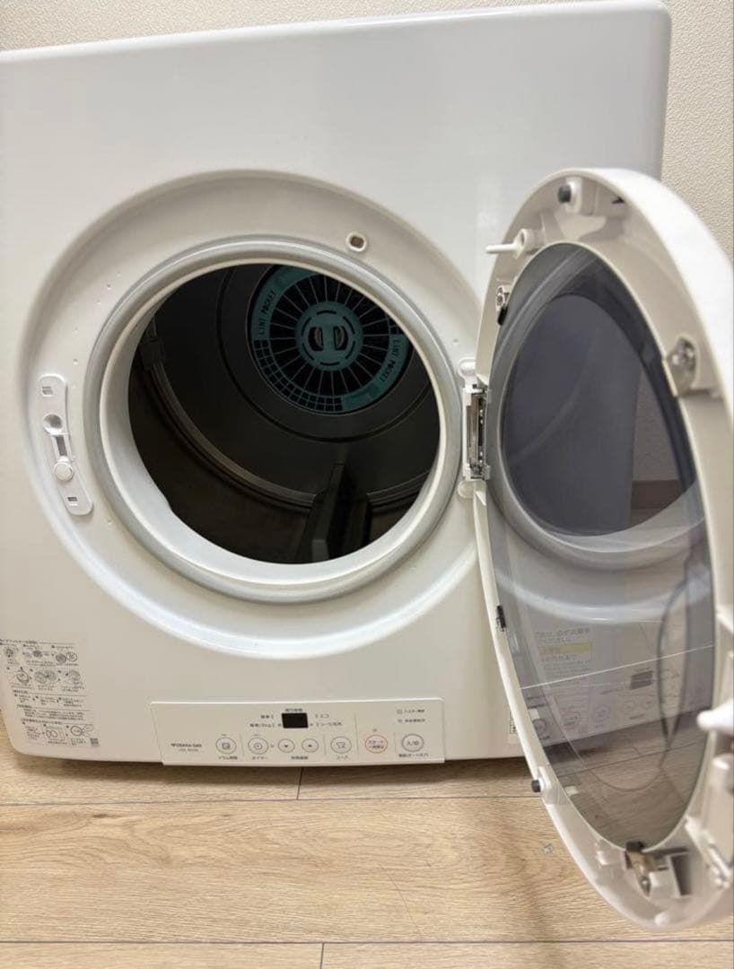 ガス衣類乾燥機 RDT-80 かんたくん　都市ガス 2023年製