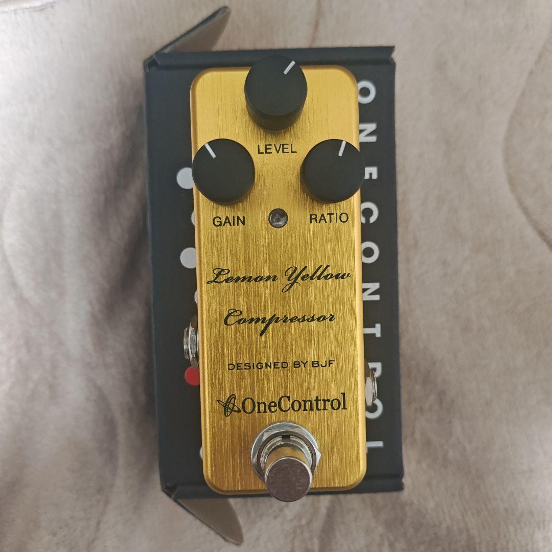 ギター OneControl Lemon Yellow Compressor