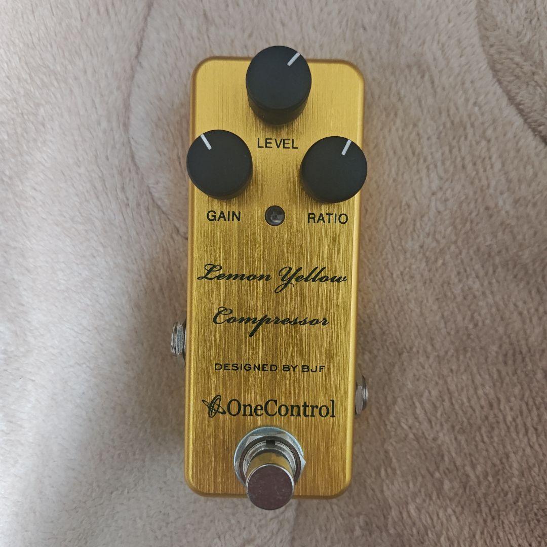 ギター OneControl Lemon Yellow Compressor