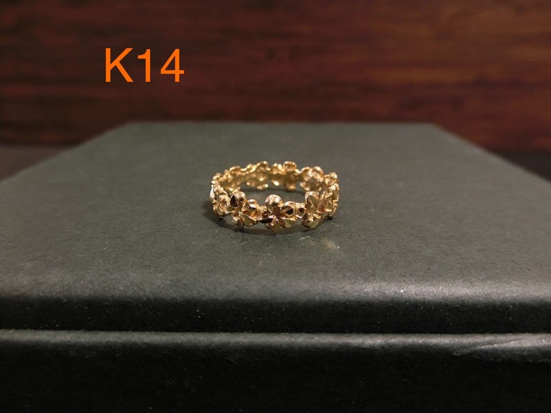14K Honolulu Moni 指輪 ハワイアンジュエリー リング