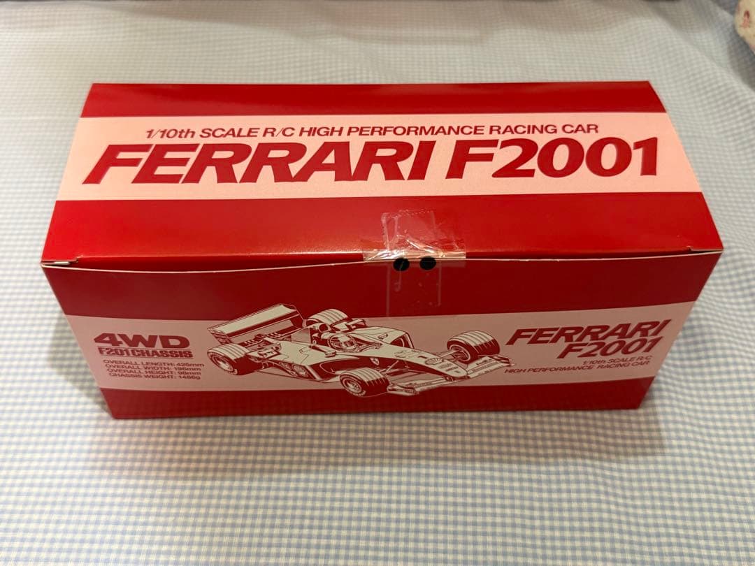 タミヤ◆フェラーリF2001 1/10スケール 4WD 1/10