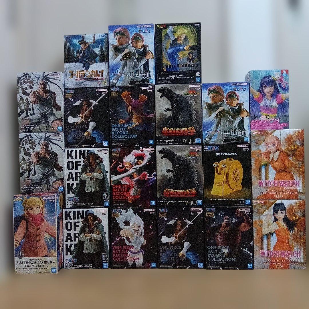 最新プライズフィギュア　まとめ売り　ワンピース　ヒロアカ　ゴールデンカムイ　他