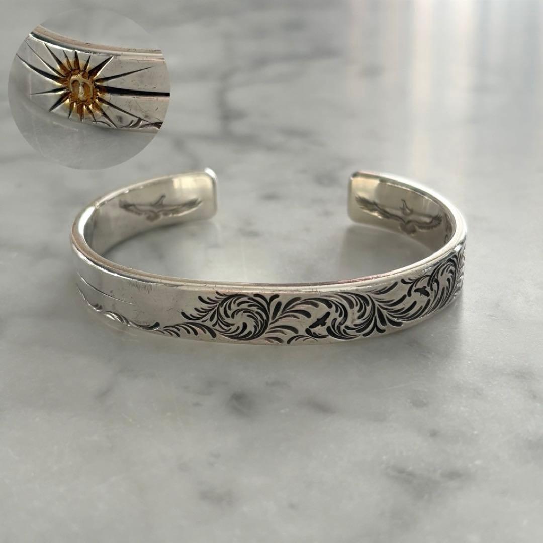 kenkikuchi バングル　唐草　太陽　イーグル