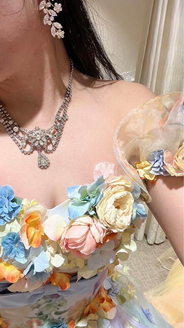 【最終】桂由美　カラードレス　マルチカラー