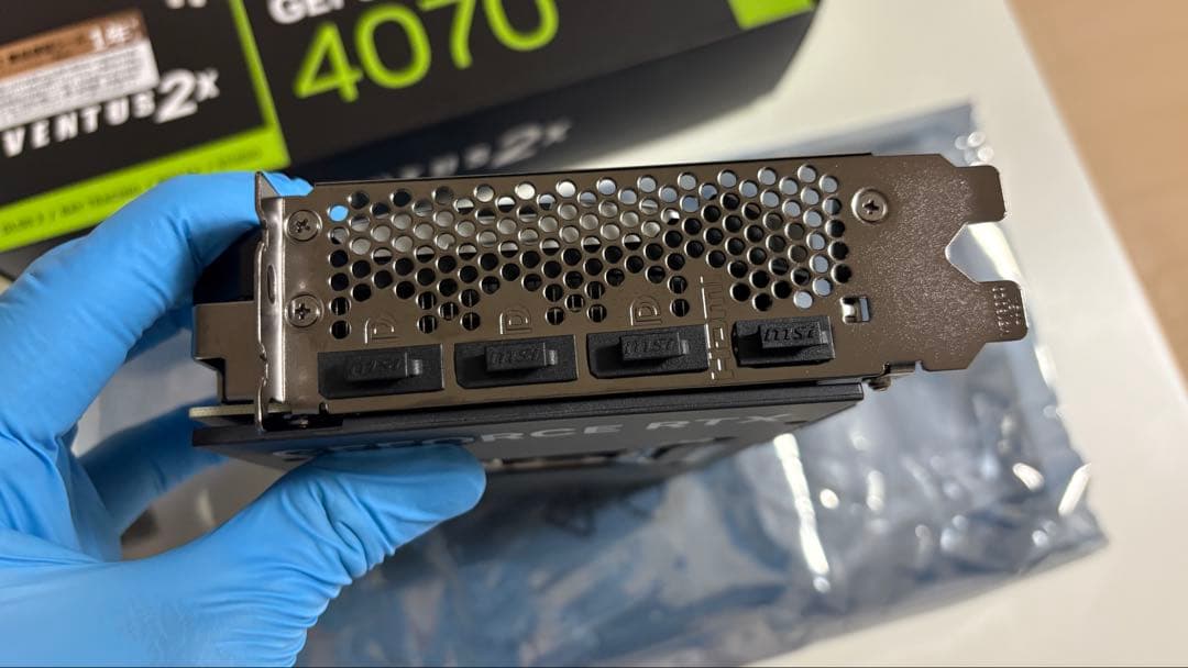 グラフィックボード・グラボ・ビデオカード MSI VENTUS2x GEFORCE RTX 4070 SUPER 12GB