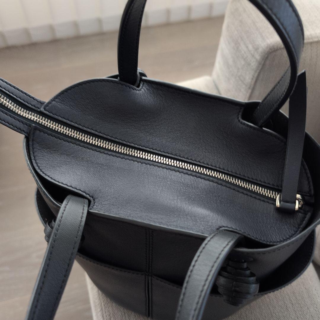 TODS バケツバッグ　ネイビー