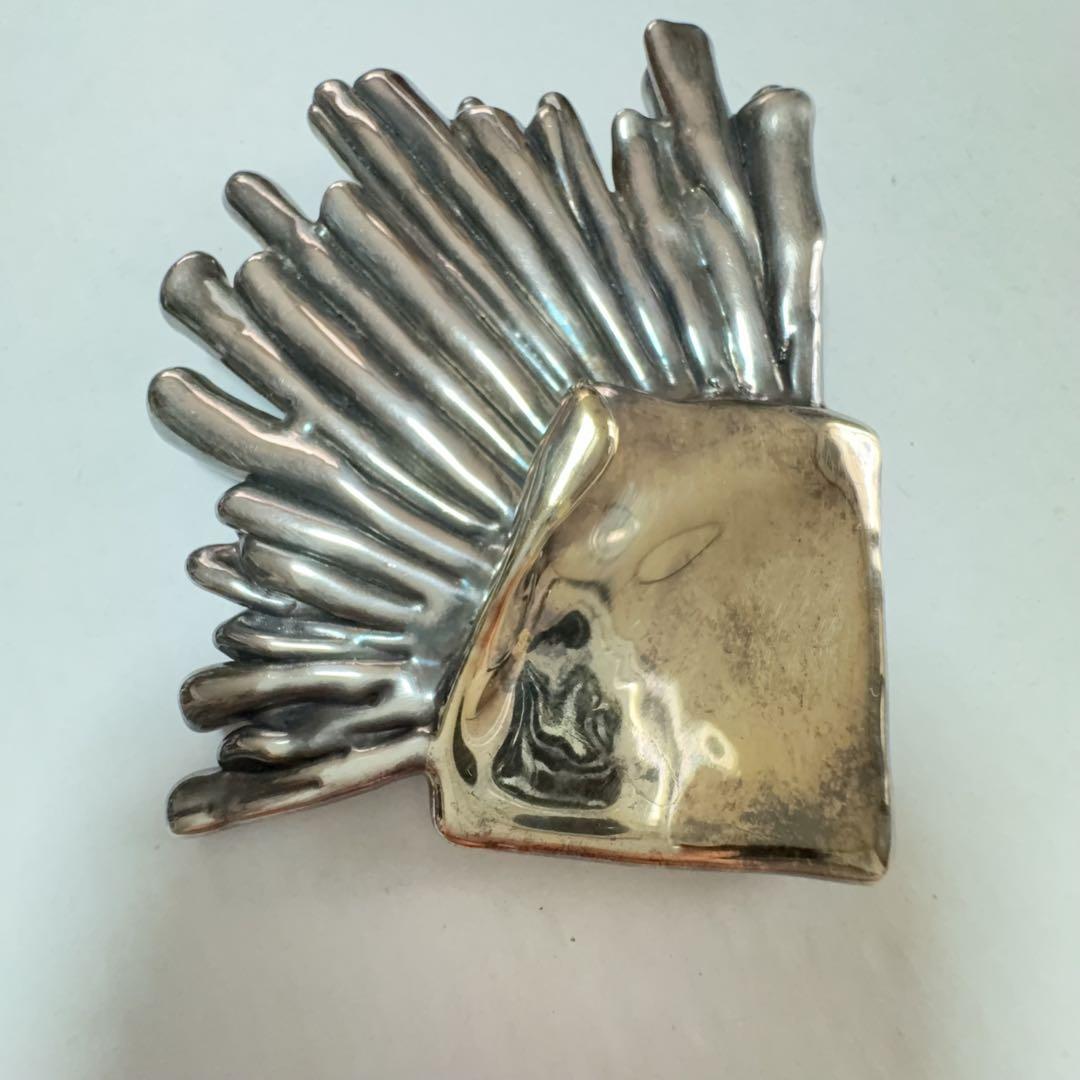 大判！DAVID VARSANO イスラエル ペンダント ブローチ