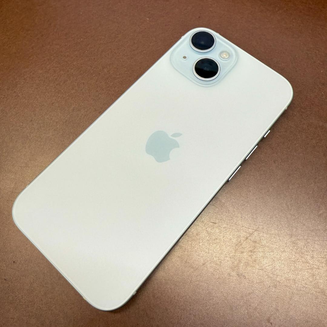 電池容量１００％【美品】iPhone15 128GB SIMフリー ブルー