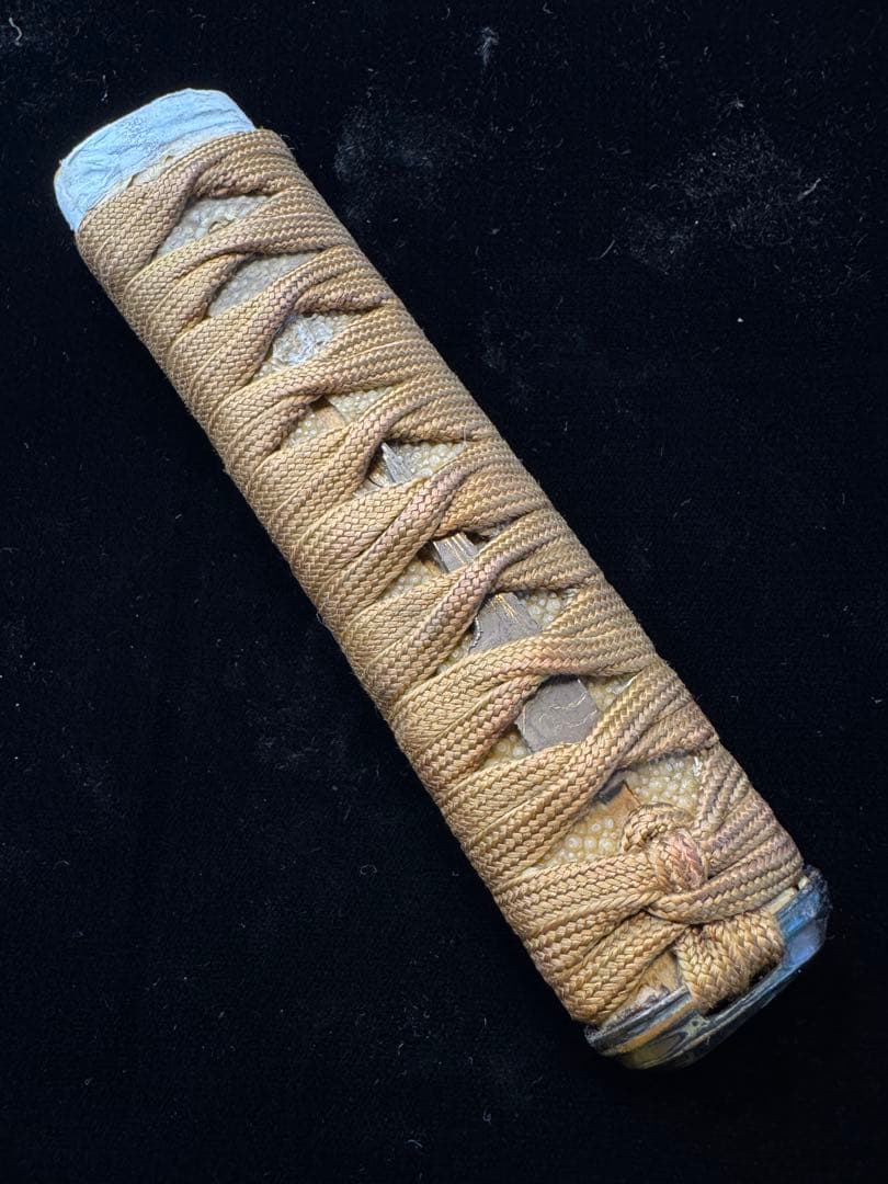 柄前 目貫 縁頭 柄巻 日本刀 刀装具 古美術 江戸時代 時代物