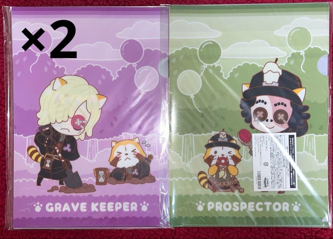 第五人格 楽天くじ ラスカル クリアファイル サバイバー 15枚セット