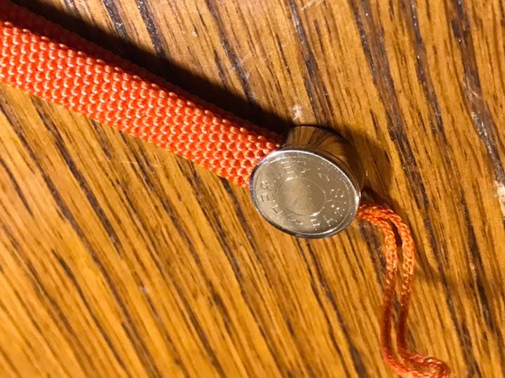 銀座本店購入エルメス　ストラップ　2004限定　ストラップ　オレンジ　帯飾りにも