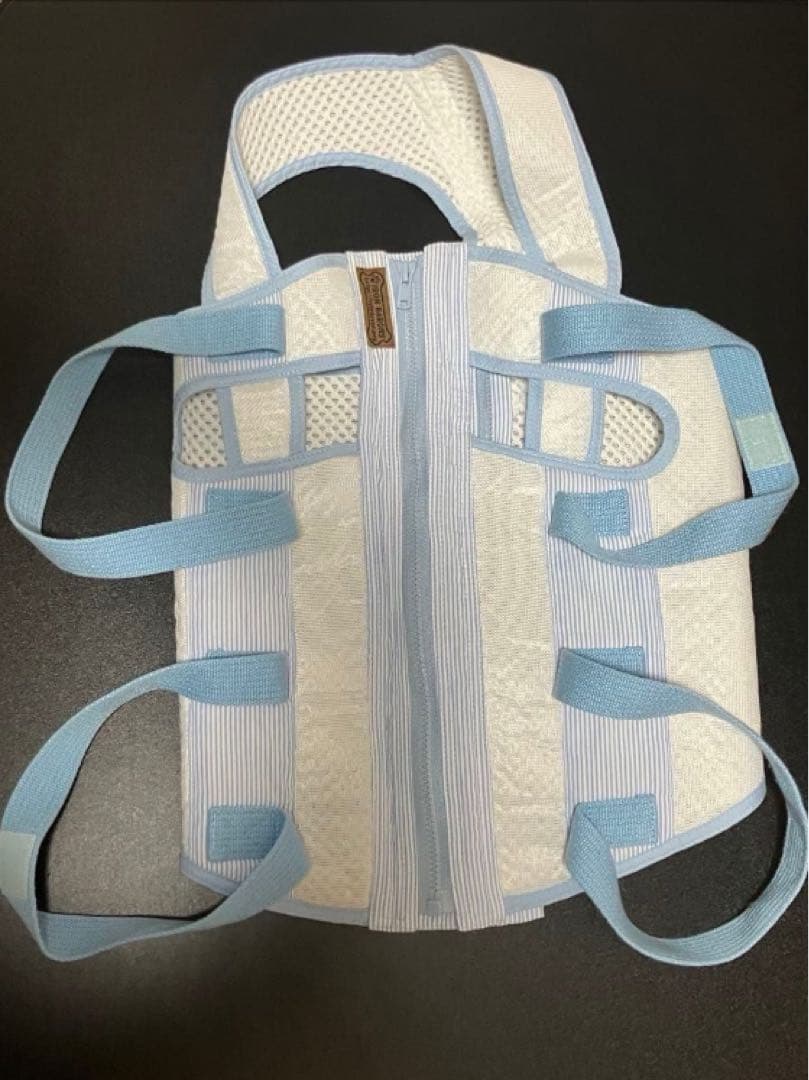 アイアンバロン　介護用ハーネス　サイズS 着用少ない　犬介護　かわいい水色です