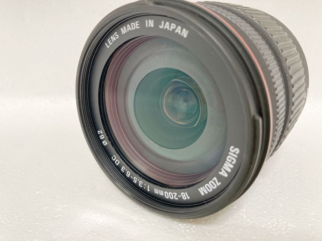 レンズ(ズーム) SIGMA AF-MF ZOOM LENS18-200mm F3.5-6.3DC
