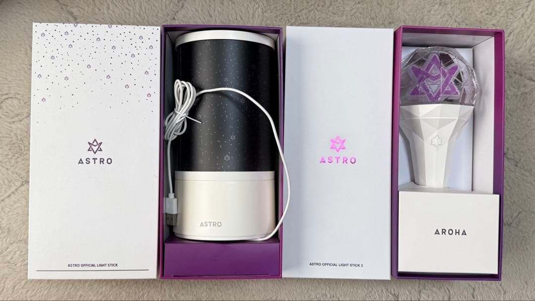 ASTRO 公式　ペンライト ロボン ver1 ver2 セット