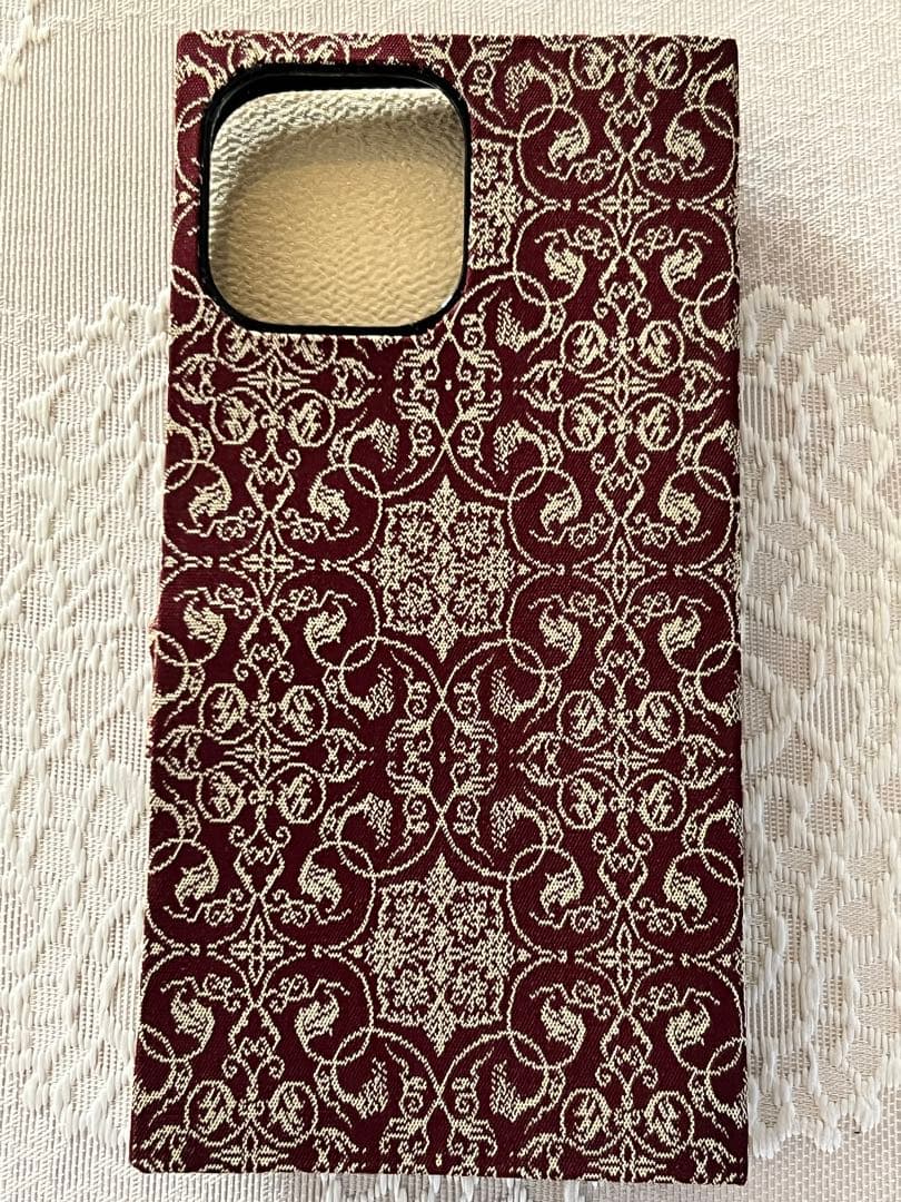 シルク 絹 龍村美術織物 iPhone スマホケース